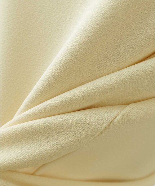 Whim Gazette（ウィムガゼット）の「カットジョーゼットスリットスカート（スカート・レディース・レモンイエロー/ブラック/ブラウン・36/38）」の16枚目の写真