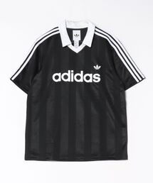 adidas（アディダス）の「adidas アディダス M COLLAR ENGINEERED SS JERSEY ショートスリーブ KE3584 BLACK（Tシャツ/カットソー）」