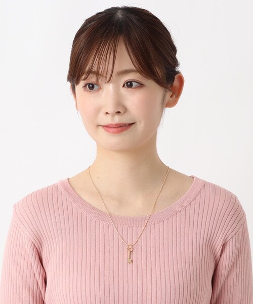 ITS'DEMO（イッツデモ）の「キーモチーフネックレス（ネックレス・レディース・シルバー/ゴールド・00）」の3枚目の写真