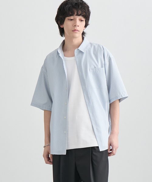 MONO-MART(モノマート)の「<接触冷感/UVカット>ルーズレイヤード テレコリブタンクトップ(タンクトップ・メンズ・ダークグレー/ホワイト/ネイビー/ブラック/ブラウン/ライトグレー・XL/L/M/S)」の10枚目の写真