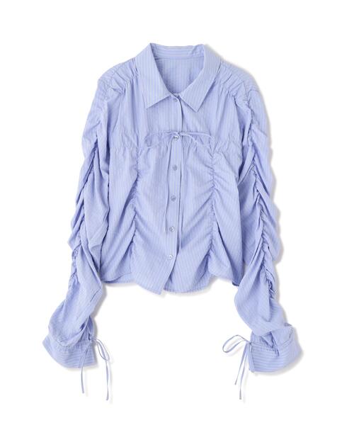 FREE'S MART（フリーズマート）の「◆シャーリングアソートシャツ（シャツ/ブラウス・レディース・ホワイト系その他2/ベージュ系その他/ホワイト系その他/ブルー系その他・FREE）」の22枚目の写真