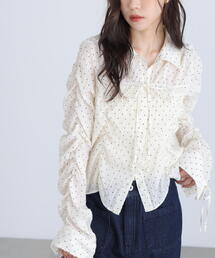 FREE'S MART（フリーズマート）の「◆シャーリングアソートシャツ（シャツ/ブラウス）」