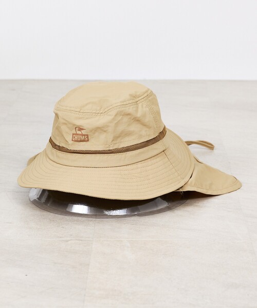 CHUMS(チャムス)の「【CHUMS / チャムス】サンシェードハット / ユニセックス / 帽子(ハット・メンズ・ベージュ・フリー)」の3枚目の写真
