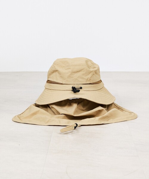 CHUMS(チャムス)の「【CHUMS / チャムス】サンシェードハット / ユニセックス / 帽子(ハット・メンズ・ベージュ・フリー)」の5枚目の写真