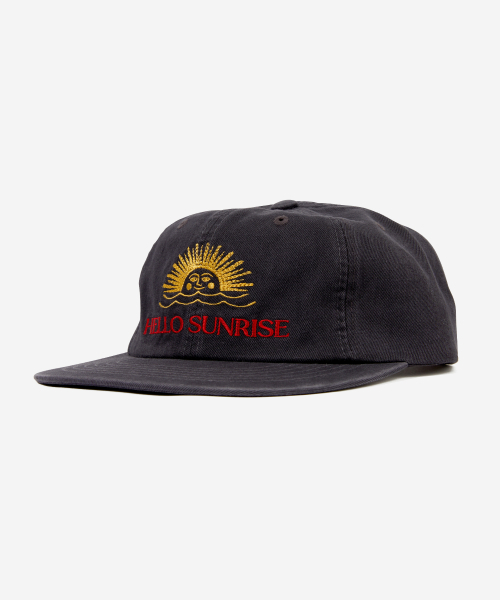 HELLO SUNRISE（ハローサンライズ）の「Washed Two Tone Logo 6panel Cap_Charcoal（キャップ・レディース・その他・OS）」の2枚目の写真