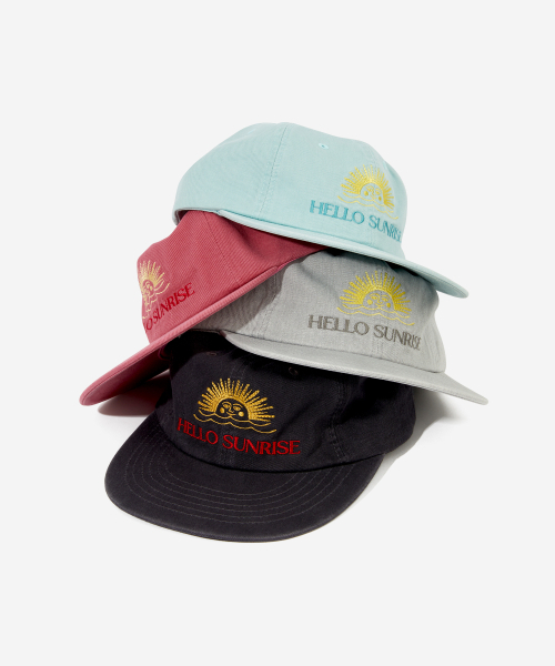 HELLO SUNRISE（ハローサンライズ）の「Washed Two Tone Logo 6panel Cap_Charcoal（キャップ・レディース・その他・OS）」の6枚目の写真