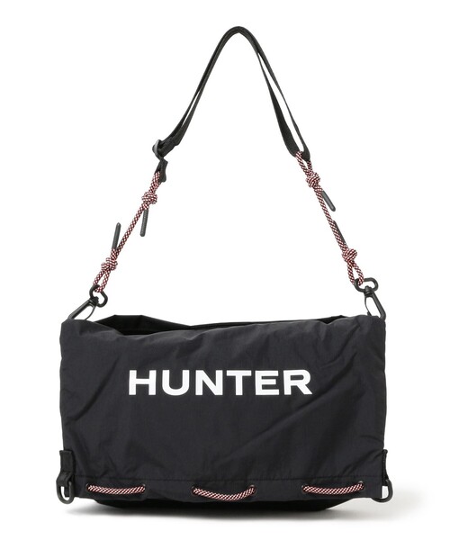 HUNTER(ハンター)の「【WEB限定】HUNTER / トラベル マルチファンクション サコッシュ(ショルダーバッグ・レディース・グレー/ブラック・ONE SIZE)」の11枚目の写真