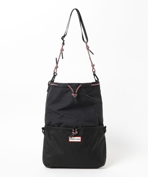 HUNTER(ハンター)の「【WEB限定】HUNTER / トラベル マルチファンクション サコッシュ(ショルダーバッグ・レディース・グレー/ブラック・ONE SIZE)」の16枚目の写真