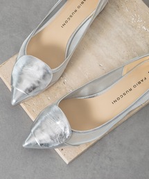 Fabio Rusconi（ファビオルスコーニ）の「【FABIO RUSCONI】ポインテッドオーナメントチュールパンプス(F61518)（パンプス）」