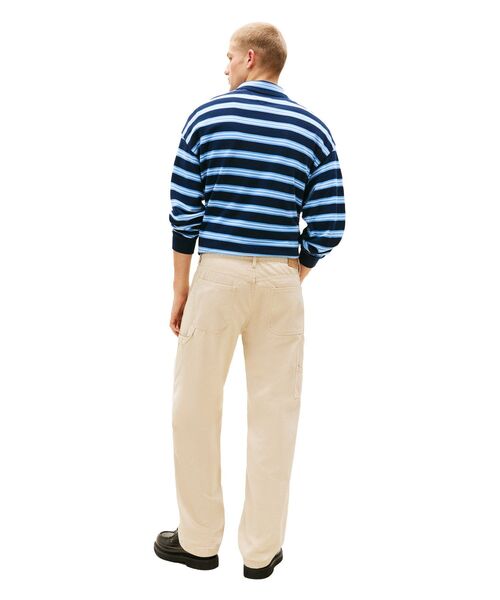 tommy jeans（トミー ジーンズ）の「ジェイミーカーペンターパンツ（チノパンツ・メンズ・アイボリー/ブラック・X-LARGE/LARGE/MEDIUM/SMALL）」の4枚目の写真