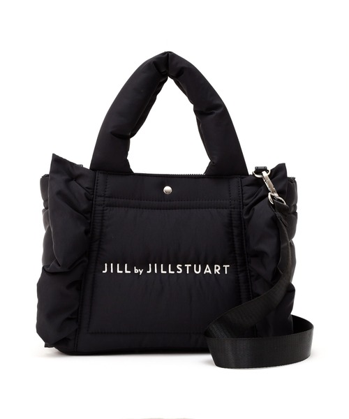 JILL by JILL STUART(ジルバイジルスチュアート)の「パフフリルトート(トートバッグ・レディース・ブラック/ブルー/ホワイト・FREE)」の14枚目の写真
