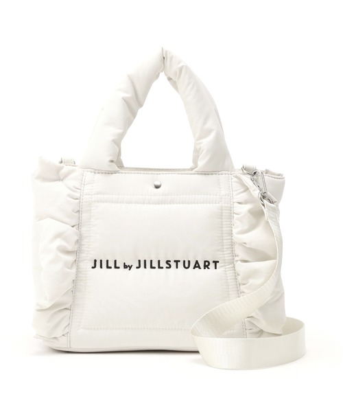 JILL by JILL STUART(ジルバイジルスチュアート)の「パフフリルトート(トートバッグ・レディース・ブラック/ブルー/ホワイト・FREE)」の13枚目の写真