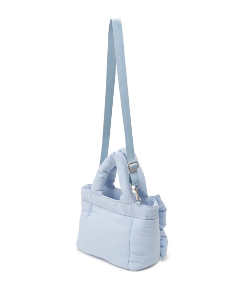 JILL by JILL STUART(ジルバイジルスチュアート)の「パフフリルトート(トートバッグ・レディース・ブラック/ブルー/ホワイト・FREE)」の16枚目の写真