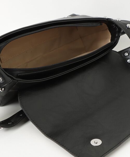 HERB/Studded Flap Bag/スタッズフラップバッグ（ショルダーバッグ