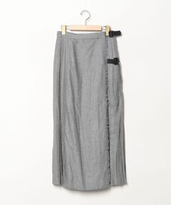 GRANCY】Fringedesign Denim Skirt / フリンジデザイン デニム
