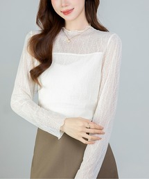 AMAJI（アマジ）の「シアーブラウス（シャツ/ブラウス）」