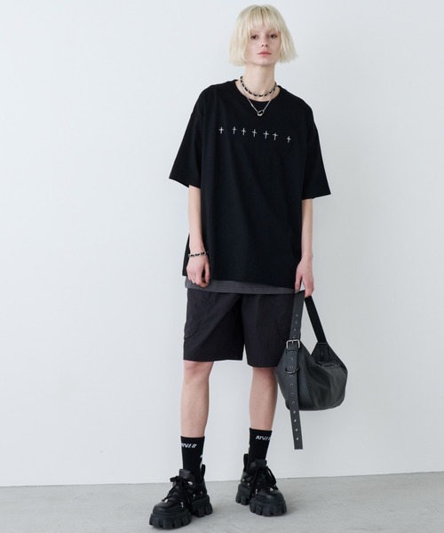 AIVER（アイバー）の「AIVER　S GRAVE S/S TEE (MONO)（Tシャツ/カットソー・メンズ・ブラック/チャコールグレー・SMALL/MEDIUM/LARGE）」の12枚目の写真