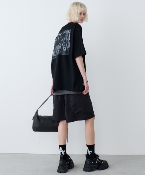 AIVER（アイバー）の「AIVER　S GRAVE S/S TEE (MONO)（Tシャツ/カットソー・メンズ・ブラック/チャコールグレー・SMALL/MEDIUM/LARGE）」の13枚目の写真