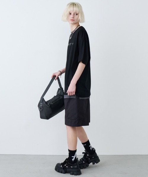AIVER（アイバー）の「AIVER　S GRAVE S/S TEE (MONO)（Tシャツ/カットソー・メンズ・ブラック/チャコールグレー・SMALL/MEDIUM/LARGE）」の22枚目の写真