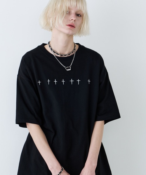 AIVER（アイバー）の「AIVER　S GRAVE S/S TEE (MONO)（Tシャツ/カットソー・メンズ・ブラック/チャコールグレー・SMALL/MEDIUM/LARGE）」の5枚目の写真