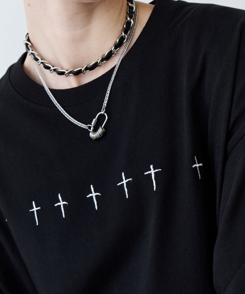AIVER（アイバー）の「AIVER　S GRAVE S/S TEE (MONO)（Tシャツ/カットソー・メンズ・ブラック/チャコールグレー・SMALL/MEDIUM/LARGE）」の6枚目の写真