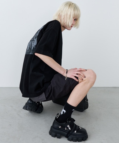 AIVER（アイバー）の「AIVER　S GRAVE S/S TEE (MONO)（Tシャツ/カットソー・メンズ・ブラック/チャコールグレー・SMALL/MEDIUM/LARGE）」の11枚目の写真
