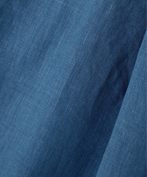MARGARET HOWELL(マーガレットハウエル)の「SHIRTING LINEN(シャツ/ブラウス・メンズ・ブルー/ベージュ・SMALL/MEDIUM/LARGE/X-LARGE)」の10枚目の写真