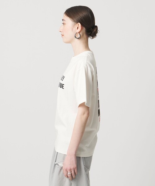 HANDTEX(ハンドテックス)の「【別注】<HANDTEX>BEAUTIFUL Tシャツ(Tシャツ/カットソー・レディース・ホワイト・F)」の5枚目の写真