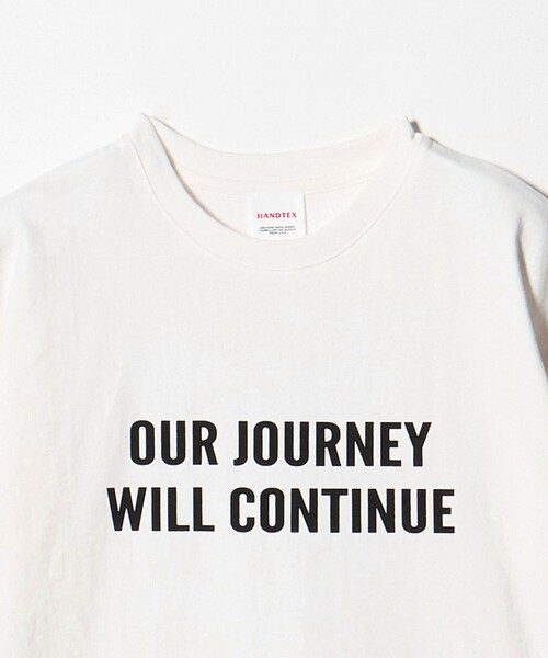 HANDTEX(ハンドテックス)の「【別注】<HANDTEX>BEAUTIFUL Tシャツ(Tシャツ/カットソー・レディース・ホワイト・F)」の9枚目の写真