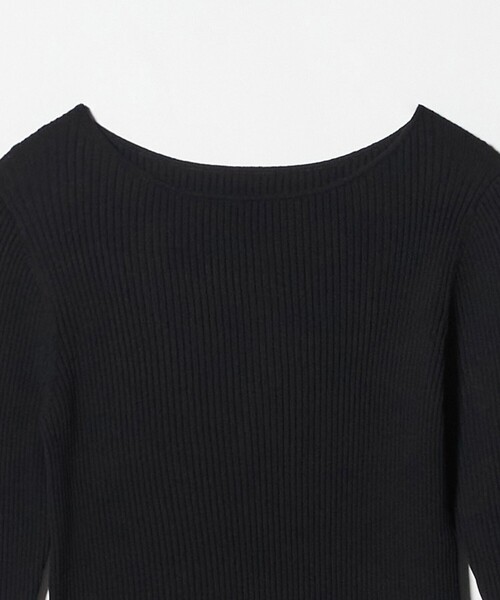 MARW UNITED ARROWS(マルゥ ユナイテッドアローズ)の「<MARW UNITED ARROWS>リブ ボートネック ニット(ニット/セーター・レディース・ネイビー/オフホワイト/ブラック/ライトグレー・FREE)」の22枚目の写真