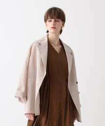 allureville | シアーストライプジャケット(テーラードジャケット)