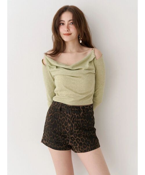 EVRIS（エヴリス）の「マイクロミニショートパンツ（その他パンツ・レディース・ブラック/その他1・SMALL/MEDIUM）」の3枚目の写真