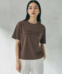 【新色追加/VERY掲載】BEAUTY FORM-T cotton ロゴ ハーフスリーブ Tシャツ