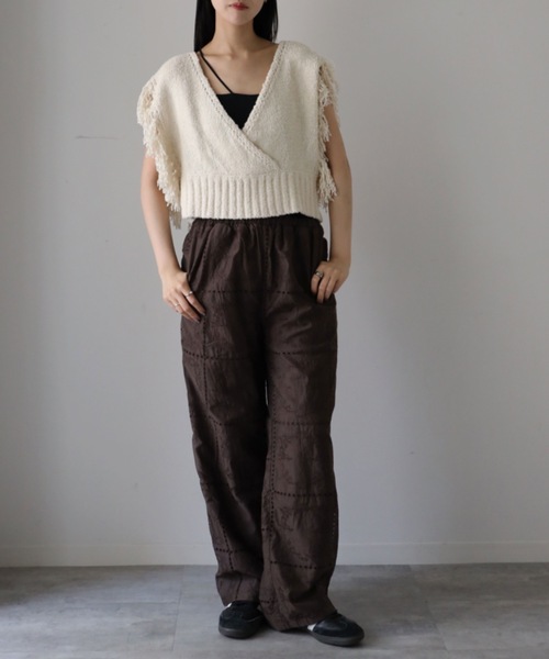 model：164cm. 着用サイズ：FREE