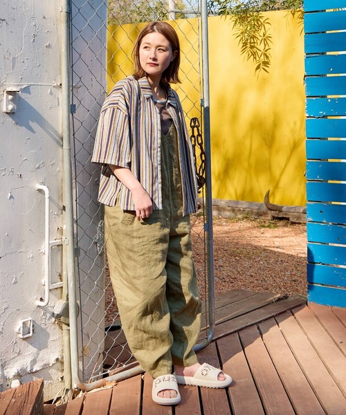 niko and...（ニコアンド）の「ニコロゴシャワーサンダル（サンダル・レディース・アイボリー/ブラック/スカイブルー/ピンク/オフホワイト・LARGE/MEDIUM）」の6枚目の写真