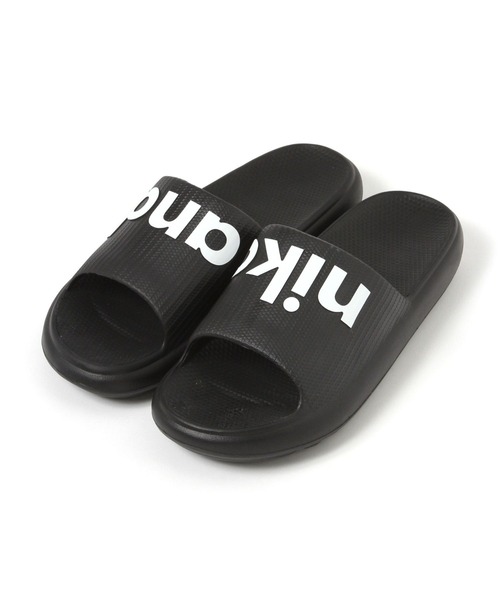 niko and...（ニコアンド）の「ニコロゴシャワーサンダル（サンダル・レディース・アイボリー/ブラック/スカイブルー/ピンク/オフホワイト・LARGE/MEDIUM）」の9枚目の写真