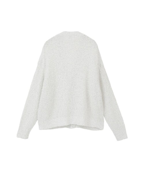 1er Arrondissement(プルミエアロンディスモン)の「ファンシーヤーンカーディガン(カーディガン/ボレロ・レディース・ベージュ/オフホワイト・FREE)」の9枚目の写真