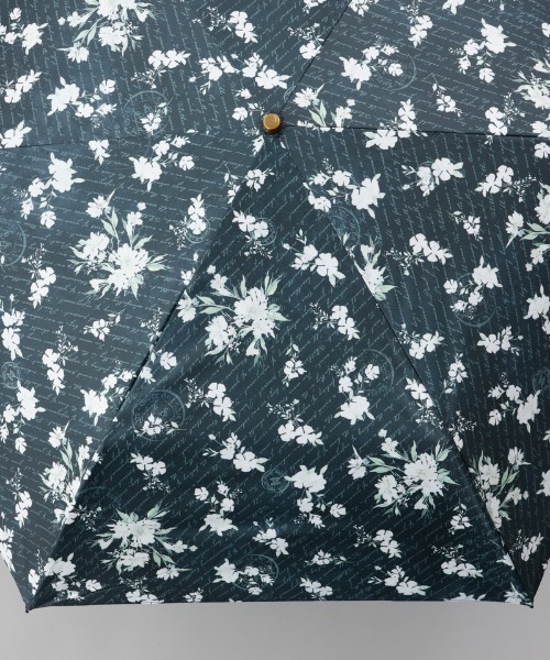 dazzlin（ダズリン）の「【dazzlin(ダズリン)】フラワープリント晴雨兼用傘（折りたたみ傘）（折りたたみ傘・レディース・ブラック/ピンク/ホワイト・FREE）」の5枚目の写真