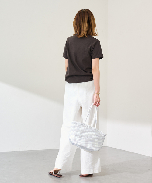 FRAMeWORK(フレームワーク)の「Healthknit/ヘルスニット tonpkins CN SS(Tシャツ/カットソー・レディース・ネイビー/スミクロ/ホワイト系その他・FREE)」の20枚目の写真