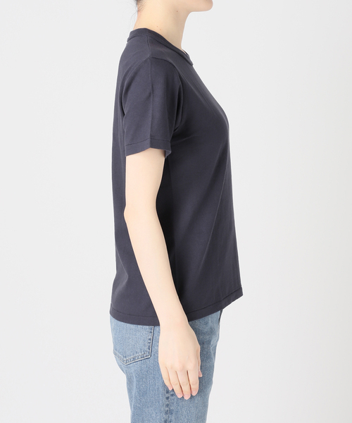 FRAMeWORK(フレームワーク)の「Healthknit/ヘルスニット tonpkins CN SS(Tシャツ/カットソー・レディース・ネイビー/スミクロ/ホワイト系その他・FREE)」の7枚目の写真