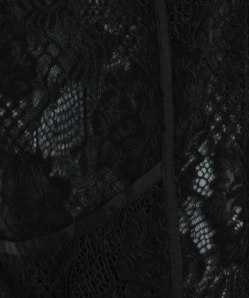 HARE（ハレ）の「フラワーレースZIPパーカー(HARE)（パーカー・メンズ・ホワイト/ネイビー/ブラック・FREE）」の14枚目の写真