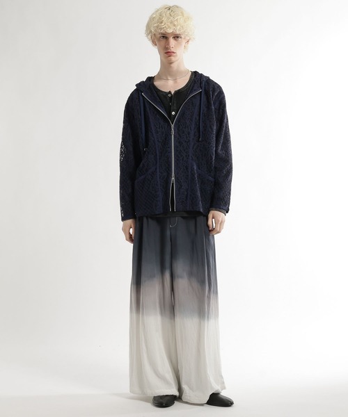 HARE（ハレ）の「フラワーレースZIPパーカー(HARE)（パーカー・メンズ・ホワイト/ネイビー/ブラック・FREE）」の22枚目の写真