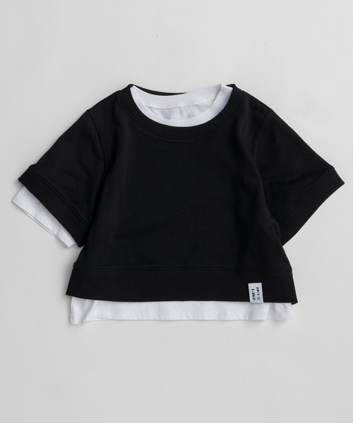MAISON SPECIAL(メゾンスペシャル)の「French Terry Layered Set T-Shirt/裏毛レイヤードセットTEE(Tシャツ/カットソー・レディース・ブルー/グレー/ブラック・FREE)」の20枚目の写真