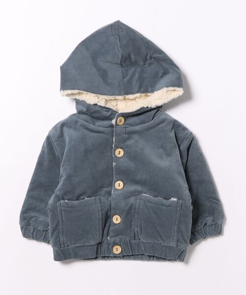 【Bs】【it】【Quincy Mae】25AW / Corduroy Hooded Jacket