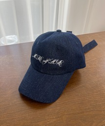 MORE self LOVE（モアセルフラブ）の「バックリボン刺しゅうロゴCAP（キャップ）」