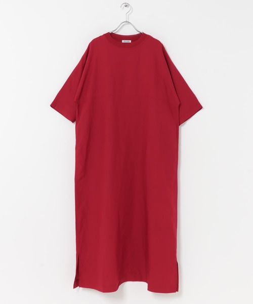 FORK&SPOON（フォークアンドスプーン）の「FORK&SPOON　リネン混プルオーバーワンピース（ワンピース・レディース・ブラック/ブルー系その他/レッド/キャメル・1/2）」の5枚目の写真