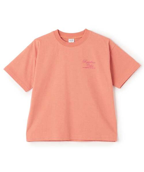 and D. petit main（アンドディープティマイン）の「アソートFOODワイド半袖T（Tシャツ/カットソー・キッズ・ブラック/ターコイズブルー/ホワイト/コーラル・130cm/110cm/100cm/120cm/90cm/140cm）」の4枚目の写真