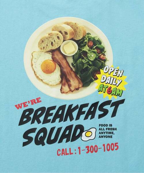 and D. petit main（アンドディープティマイン）の「アソートFOODワイド半袖T（Tシャツ/カットソー・キッズ・ブラック/ターコイズブルー/ホワイト/コーラル・130cm/110cm/100cm/120cm/90cm/140cm）」の10枚目の写真