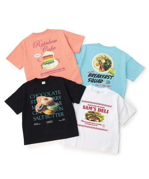 and D. petit main（アンドディープティマイン）の「アソートFOODワイド半袖T（Tシャツ/カットソー・キッズ・ブラック/ターコイズブルー/ホワイト/コーラル・130cm/110cm/100cm/120cm/90cm/140cm）」の14枚目の写真
