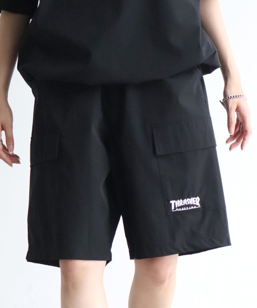THRASHER（スラッシャー）の「【THRASHER/スラッシャー】接触冷感 ナイロンカーゴショーツ（カーゴパンツ・メンズ・ブラック/グレイッシュベージュ/ブラウン・M/XL/L）」の15枚目の写真